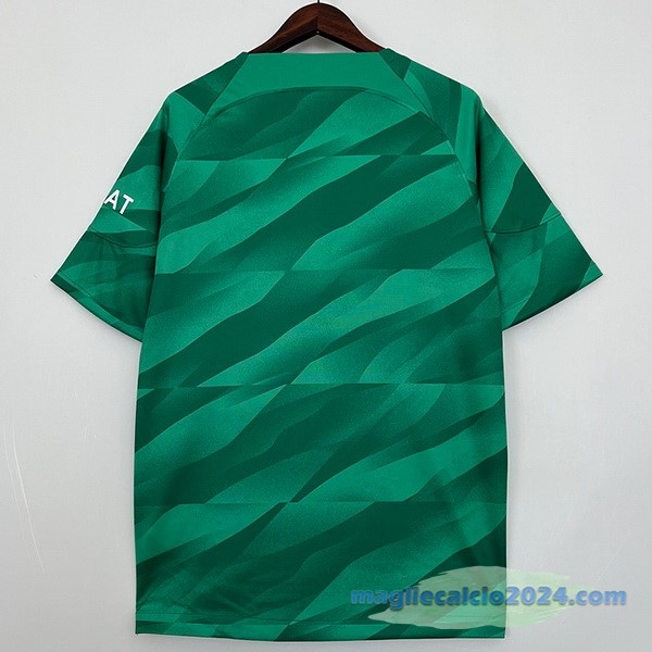 Thailandia Portiere Maglia Paris Saint Germain 2023 2024 Verde Poco Prezzo