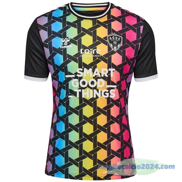 Thailandia Portiere Maglia Saint Étienne 2023 2024 Giallo Poco Prezzo