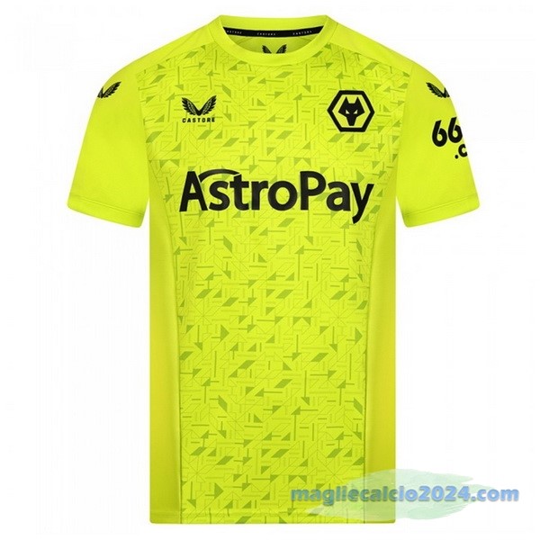 Thailandia Portiere Maglia Wolves 2023 2024 Verde Poco Prezzo