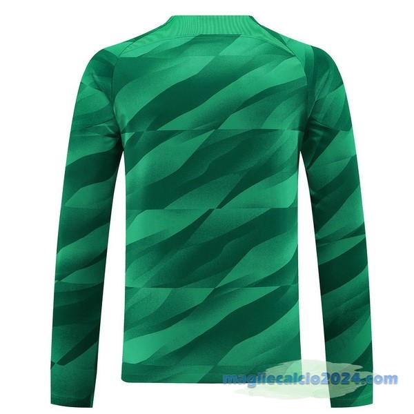 Thailandia Portiere Manica lunga Paris Saint Germain 2023 2024 Verde Poco Prezzo