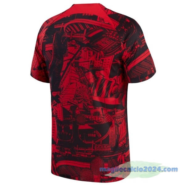 Thailandia Pre partita Maglia Atlético Madrid 2022 2023 Rosso Poco Prezzo
