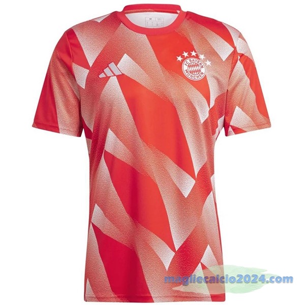 Thailandia Pre partita Maglia Bayern Múnich 2023 2024 Arancione Poco Prezzo