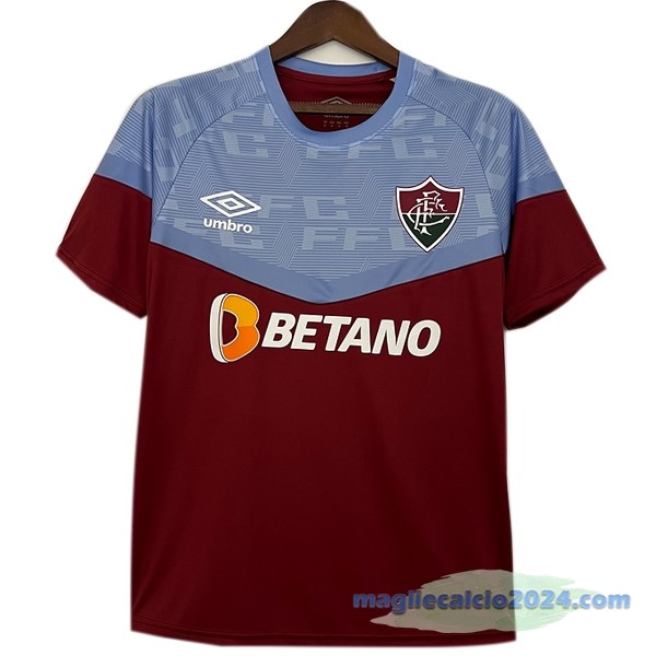 Thailandia Pre partita Maglia Fluminense 2022 2023 Rosso Poco Prezzo