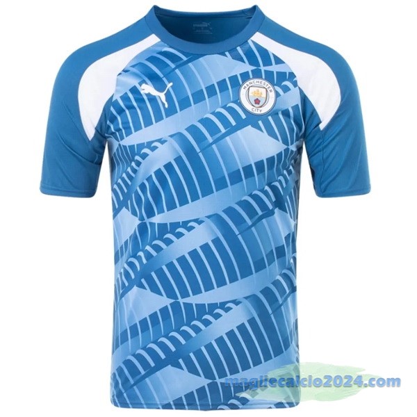 Thailandia Pre partita Maglia Manchester City 2023 2024 Azul Poco Prezzo