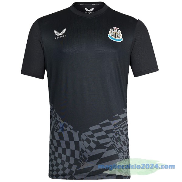 Thailandia Pre partita Maglia Newcastle United 2023 2024 Nero Poco Prezzo