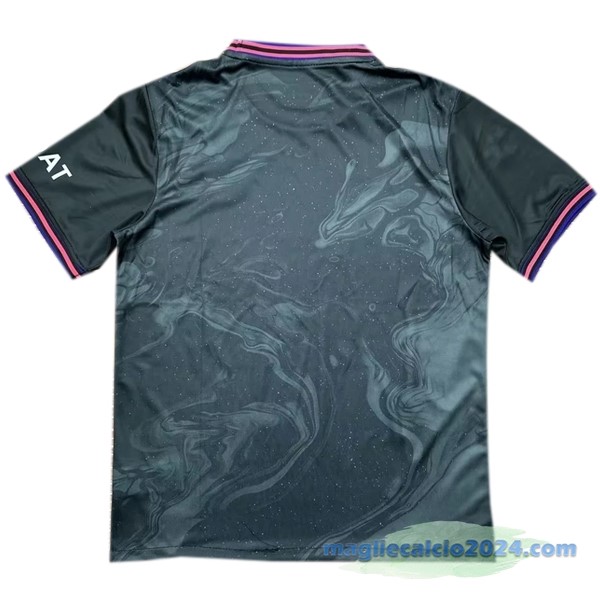 Thailandia Pre partita Maglia Paris Saint Germain 2023 2024 Purpureo Nero Poco Prezzo