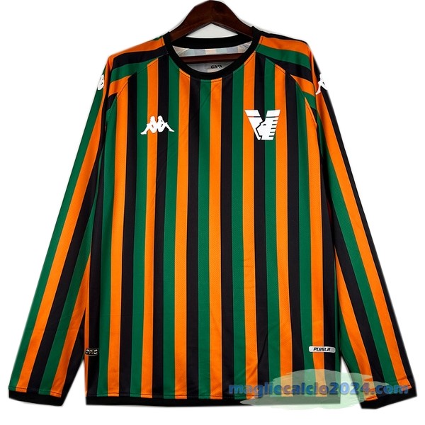 Thailandia Pre partita Manica lunga Venezia 2023 2024 Arancione Poco Prezzo