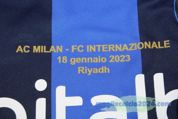 Thailandia Prima Finales Maglia Inter Milán 2022 2023 Azul Poco Prezzo