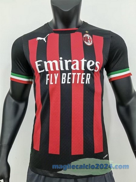 Thailandia Prima Giocatori Maglia AC Milan 2022 2023 Rosso Poco Prezzo