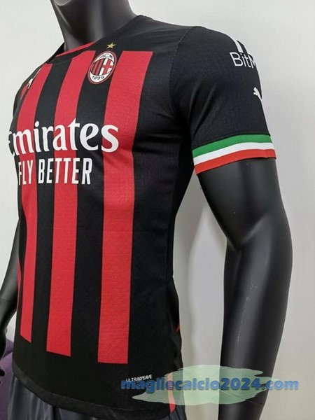 Thailandia Prima Giocatori Maglia AC Milan 2022 2023 Rosso Poco Prezzo