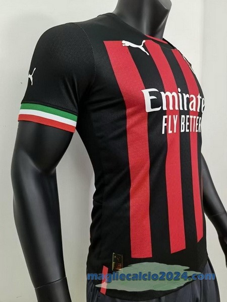 Thailandia Prima Giocatori Maglia AC Milan 2022 2023 Rosso Poco Prezzo