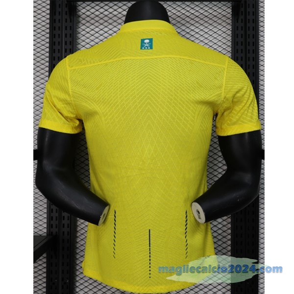 Thailandia Prima Giocatori Maglia Al Nassr 2023 2024 Giallo Poco Prezzo