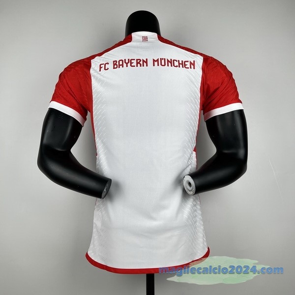 Thailandia Prima Giocatori Maglia Bayern Múnich 2023 2024 Rosso Poco Prezzo