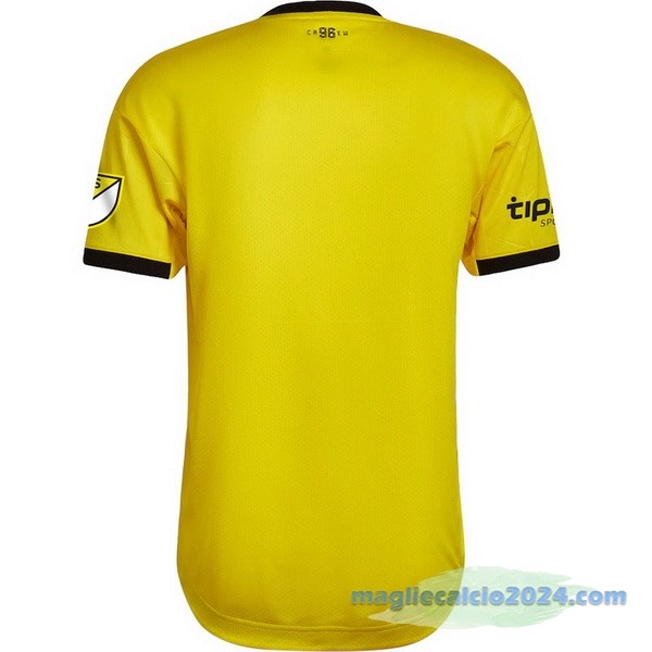 Thailandia Prima Giocatori Maglia Columbus Crew 2022 2023 Giallo Poco Prezzo