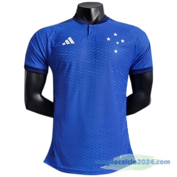 Thailandia Prima Giocatori Maglia Cruzeiro EC 2023 2024 Azul Poco Prezzo