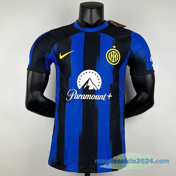 Thailandia Prima Giocatori Maglia Inter Milán 2023 2024 Azul Poco Prezzo