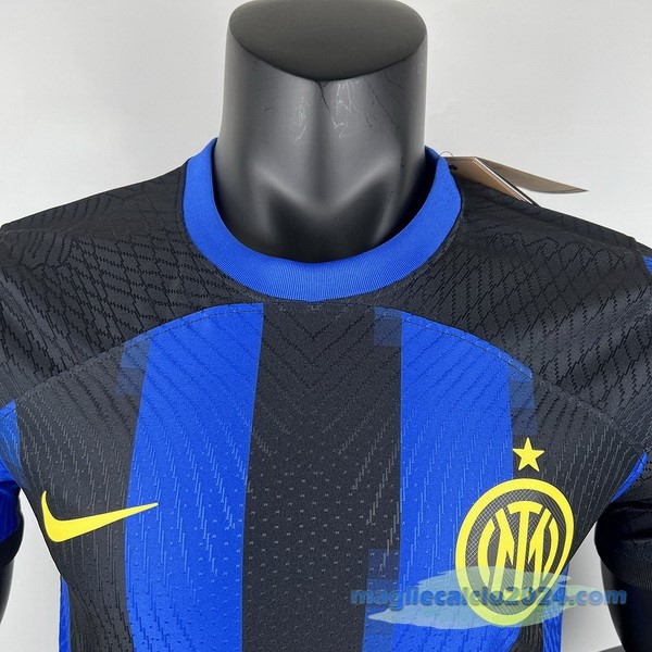 Thailandia Prima Giocatori Maglia Inter Milán 2023 2024 Azul Poco Prezzo