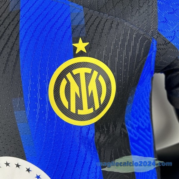 Thailandia Prima Giocatori Maglia Inter Milán 2023 2024 Azul Poco Prezzo