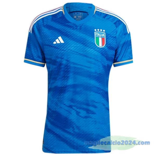 Thailandia Prima Giocatori Maglia Italia 2023 Azul Poco Prezzo
