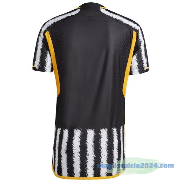 Thailandia Prima Giocatori Maglia Juventus 2023 2024 Bianco Nero Poco Prezzo