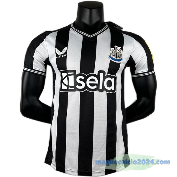 Thailandia Prima Giocatori Maglia Newcastle United 2023 2024 Nero Poco Prezzo