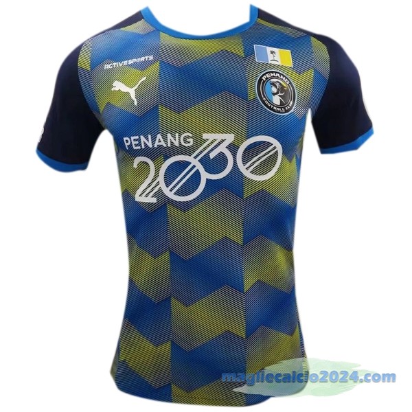 Thailandia Prima Giocatori Maglia Penang 2022 2023 Azul Poco Prezzo
