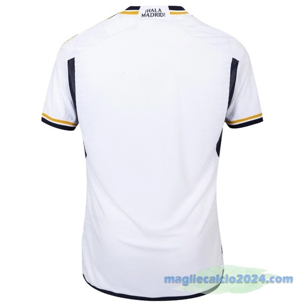 Thailandia Prima Giocatori Maglia Real Madrid 2023 2024 Bianco Poco Prezzo