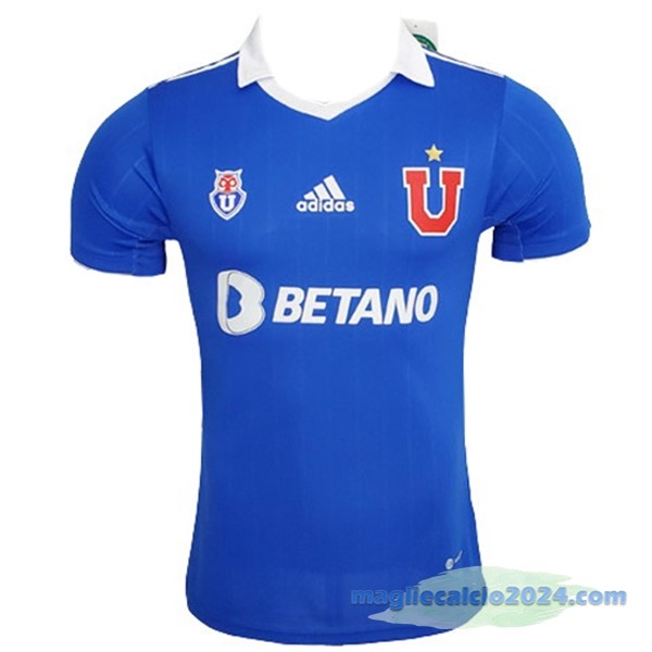 Thailandia Prima Giocatori Maglia Universidad De Cile 2022 2023 Azul Poco Prezzo