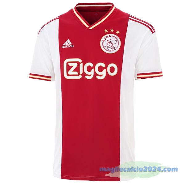 Thailandia Prima Maglia Ajax 2022 2023 Rosso Bianco Poco Prezzo