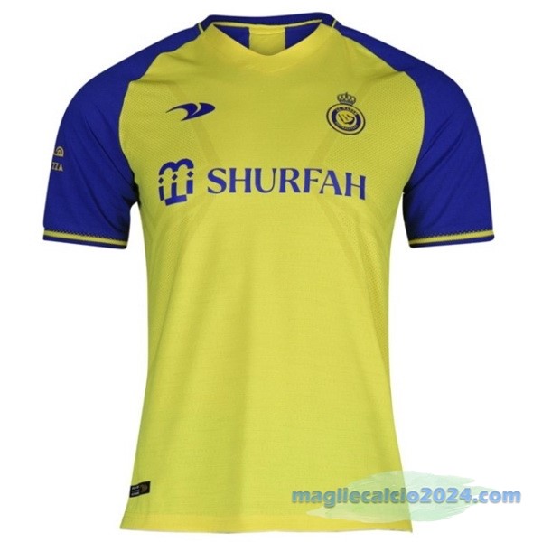 Thailandia Prima Maglia Al Nassr 2022 2023 Giallo Poco Prezzo