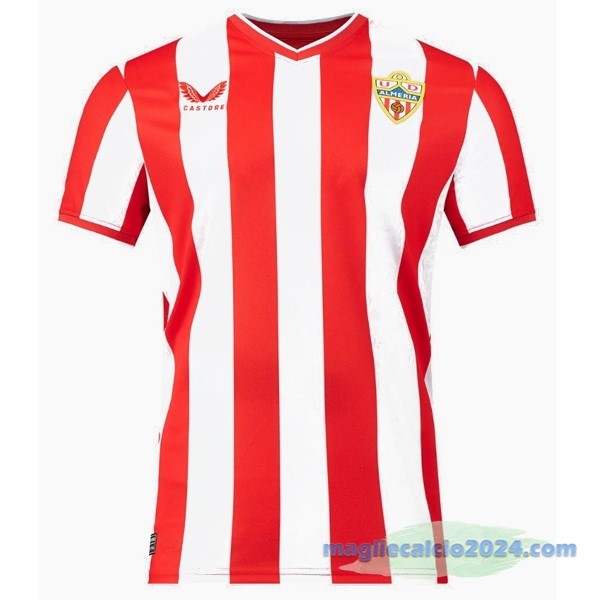 Thailandia Prima Maglia Almería 2023 2024 Rosso Bianco Poco Prezzo