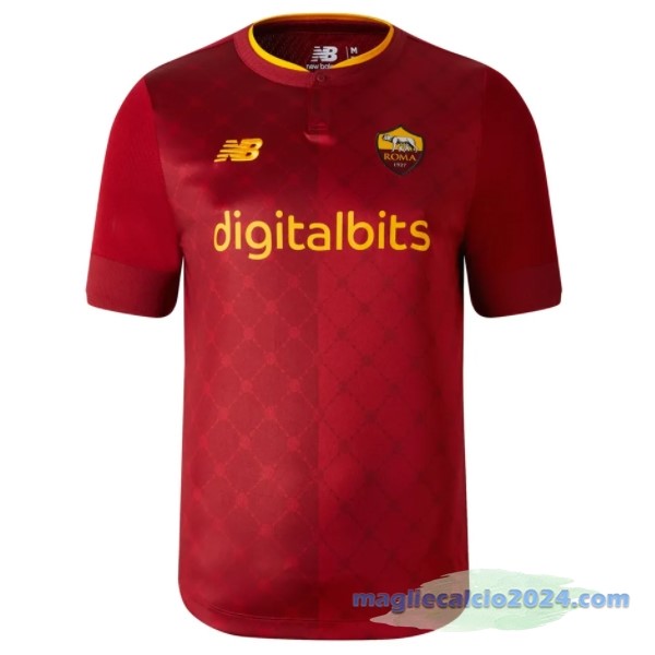 Thailandia Prima Maglia As Roma 2022 2023 Rosso Poco Prezzo