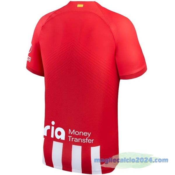 Thailandia Prima Maglia Atlético Madrid 2023 2024 Rosso Bianco Poco Prezzo
