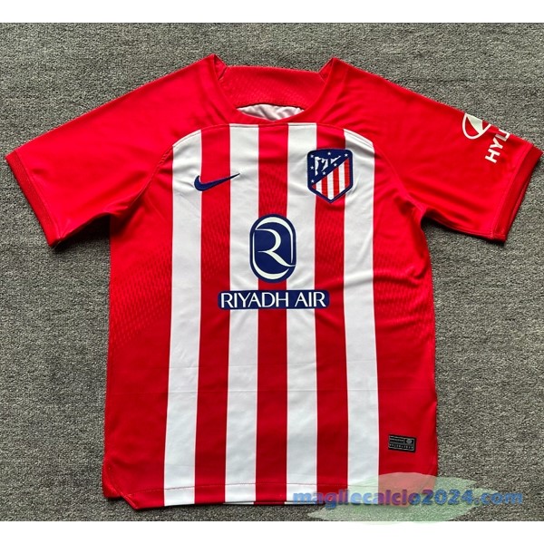 Thailandia Prima Maglia Atlético Madrid 2023 2024 Rosso Bianco Poco Prezzo