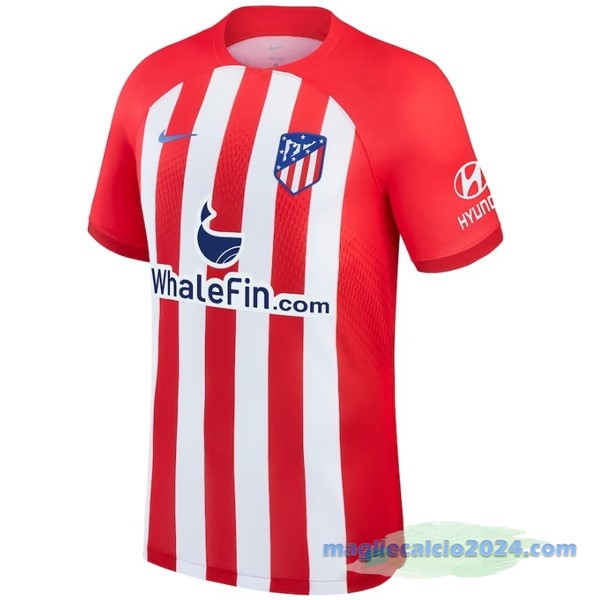 Thailandia Prima Maglia Atlético Madrid 2023 2024 Rosso Poco Prezzo