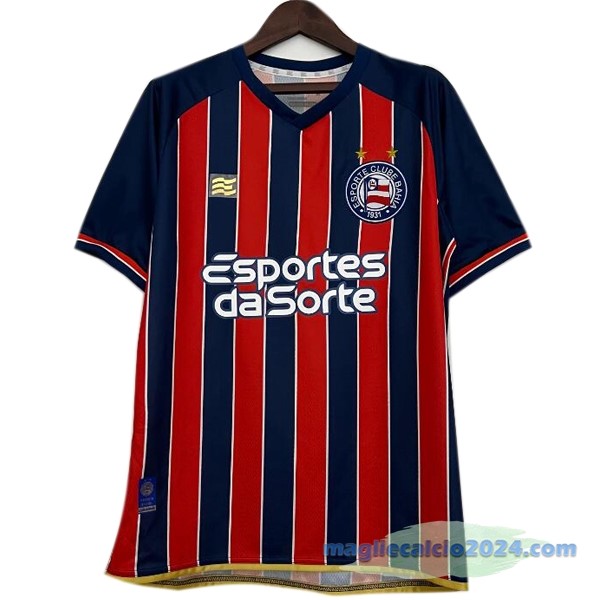 Thailandia Prima Maglia Bahia 2023 2024 Azul Rosso Poco Prezzo
