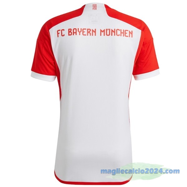 Thailandia Prima Maglia Bayern Múnich 2023 2024 Bianco Rosso Poco Prezzo