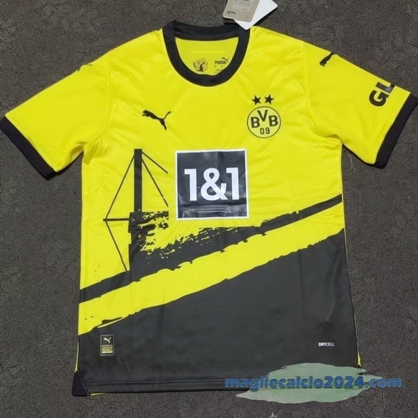 Thailandia Prima Maglia Borussia Dortmund 2023 2024 Giallo Poco Prezzo