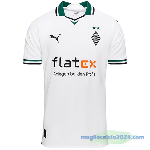 Thailandia Prima Maglia Borussia Mönchengladbach 2023 2024 Bianco Poco Prezzo