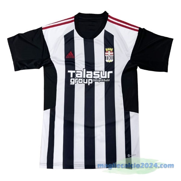 Thailandia Prima Maglia Cartagena 2022 2023 Nero Bianco Poco Prezzo