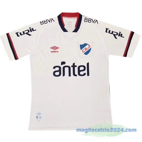 Thailandia Prima Maglia Club Nacional de Football 2022 2023 Bianco Poco Prezzo