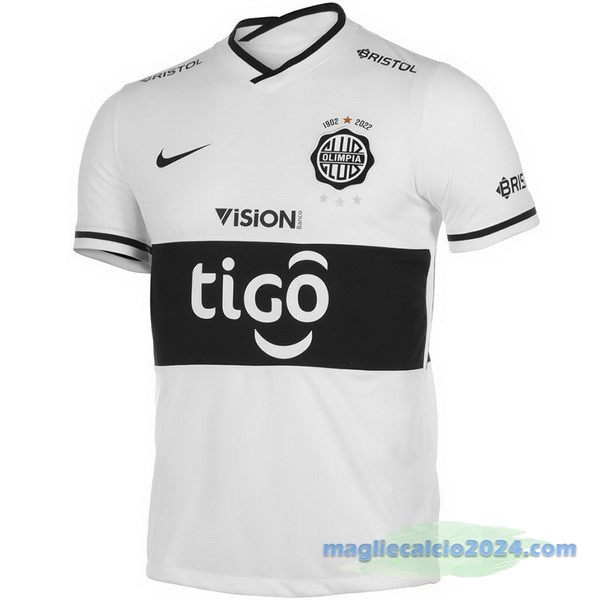 Thailandia Prima Maglia Club Olimpia 2022 2023 Bianco Poco Prezzo