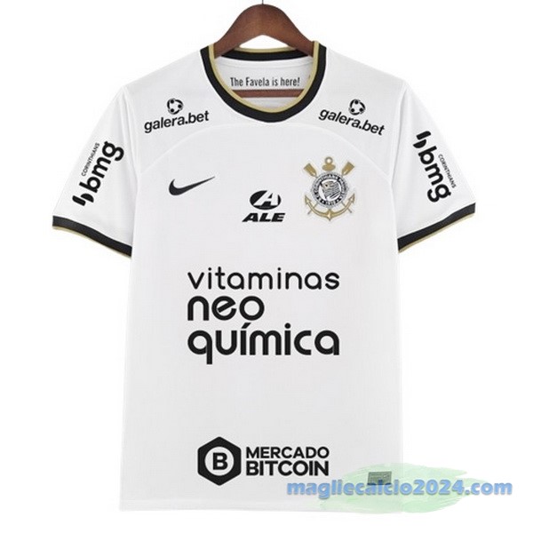 Thailandia Prima Maglia Corinthians Paulista 2022 2023 I Bianco Poco Prezzo