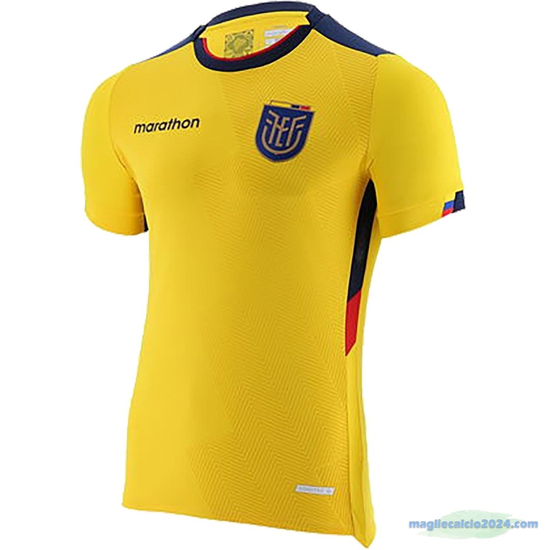 Thailandia Prima Maglia Ecuador 2022 Giallo Poco Prezzo