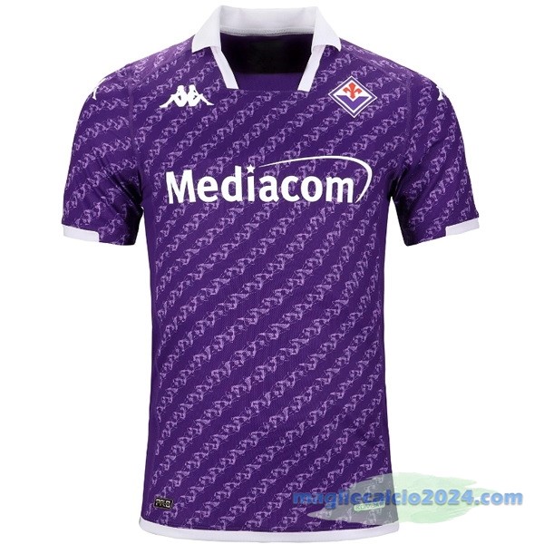 Thailandia Prima Maglia Fiorentina 2023 2024 Purpureo Poco Prezzo