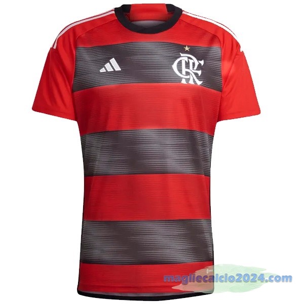 Thailandia Prima Maglia Flamengo 2023 2024 Rosso Poco Prezzo