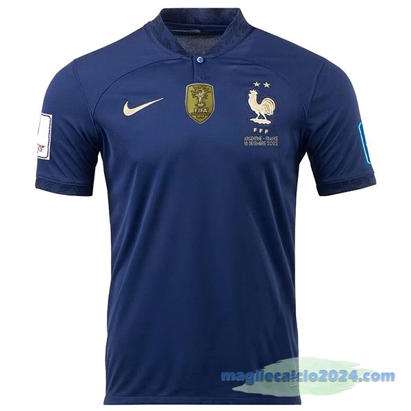 Thailandia Prima Maglia Francia Finales 2022 Azul Navy Poco Prezzo