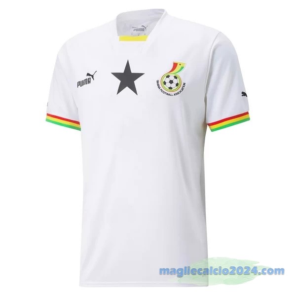 Thailandia Prima Maglia Ghana 2022 Bianco Poco Prezzo