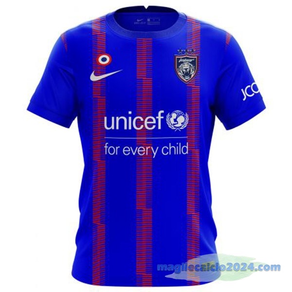Thailandia Prima Maglia Johor Darul Takzim 2022 2023 Azul Poco Prezzo