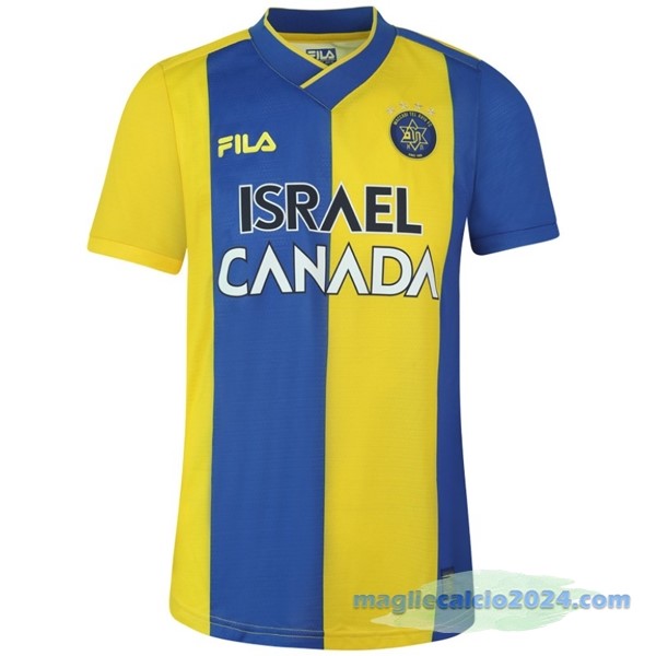 Thailandia Prima Maglia Maccabi Tel Aviv 2022 2023 Giallo Poco Prezzo